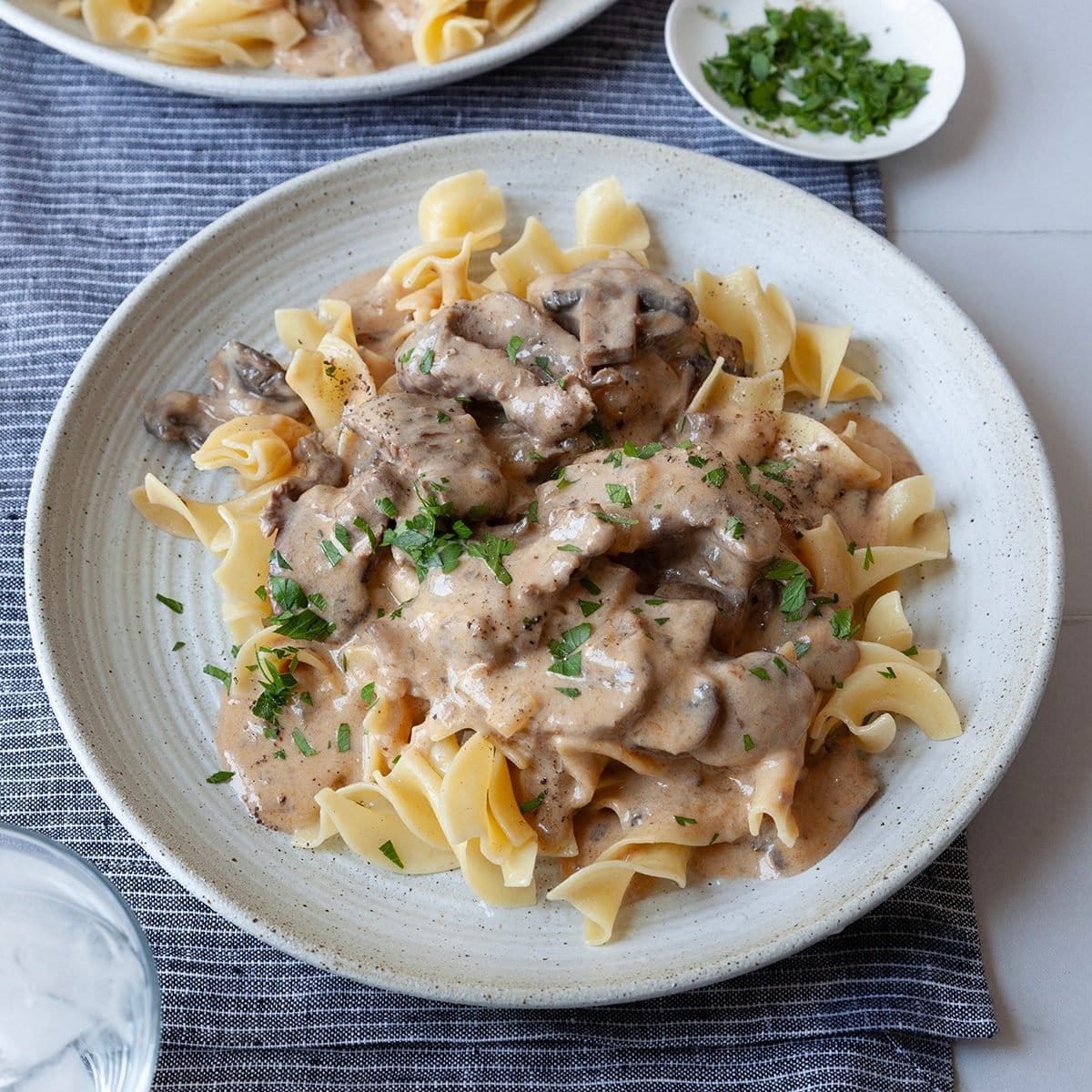 Beef Stroganoff